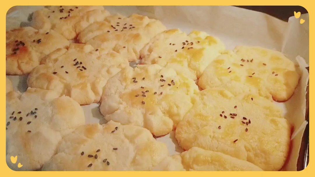 轻轻一按就碎掉的原味桃酥（不输猪油版）