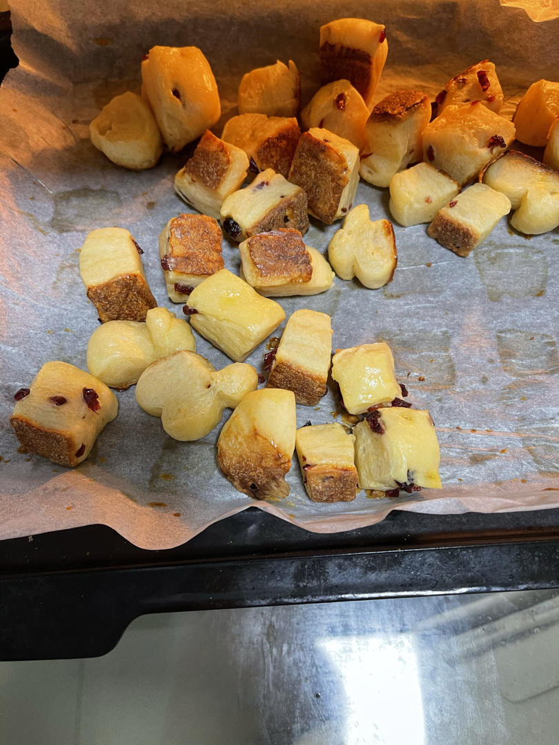 蔓越莓优格小面包块