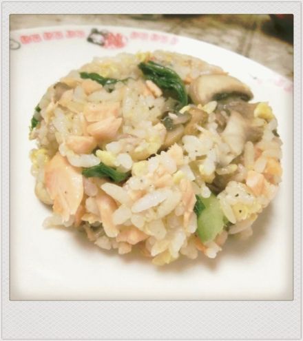 三文鱼炒饭