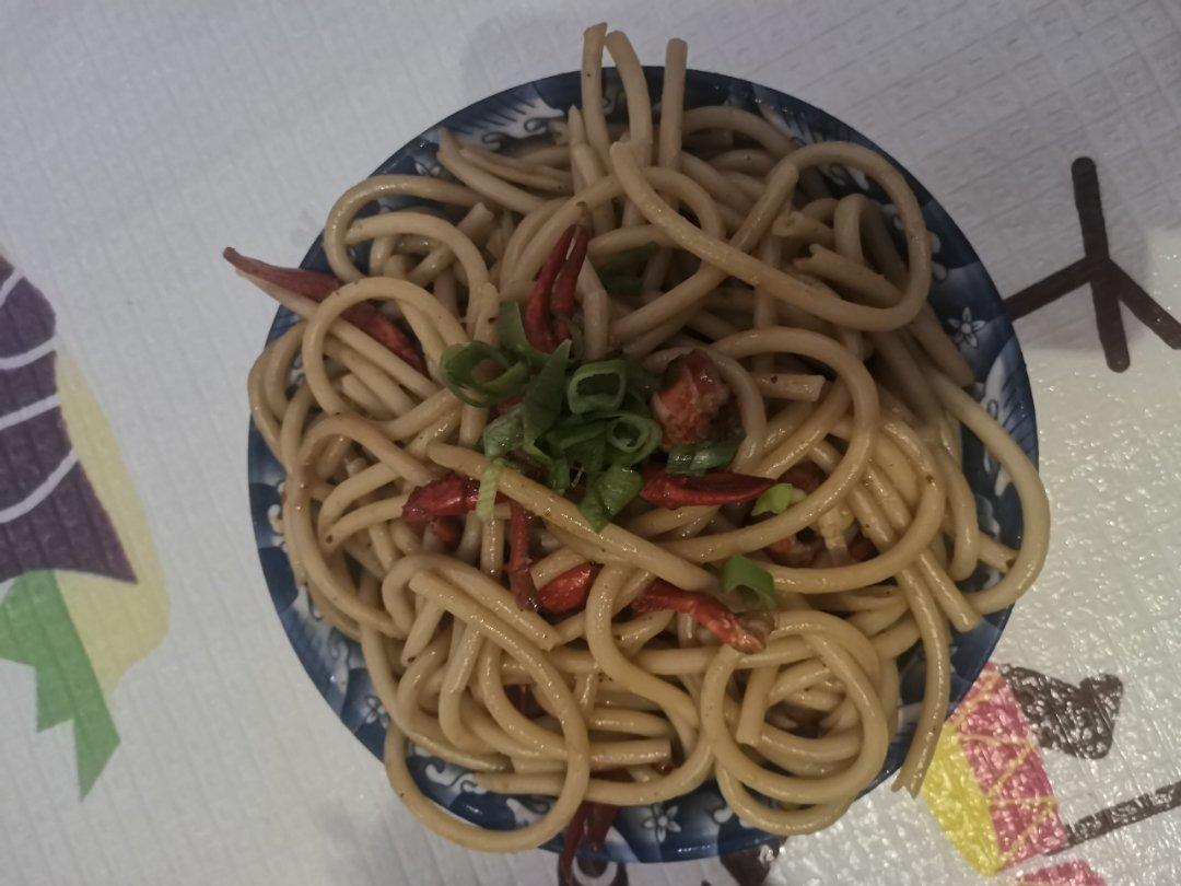 麻辣小龙虾意粉