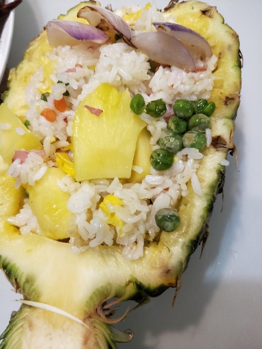 家常菠萝炒饭的做法