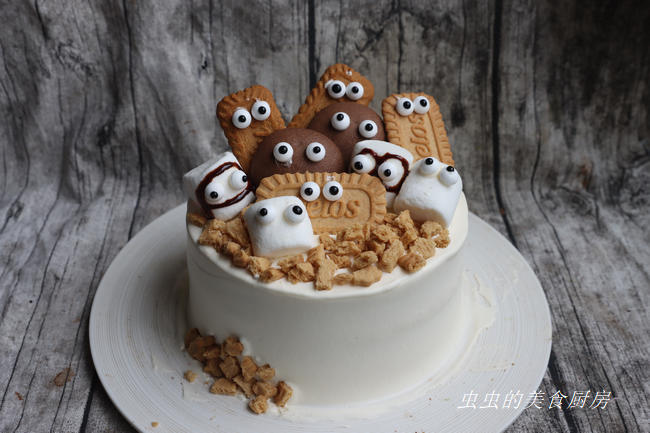 卡通巧克力蛋糕的做法