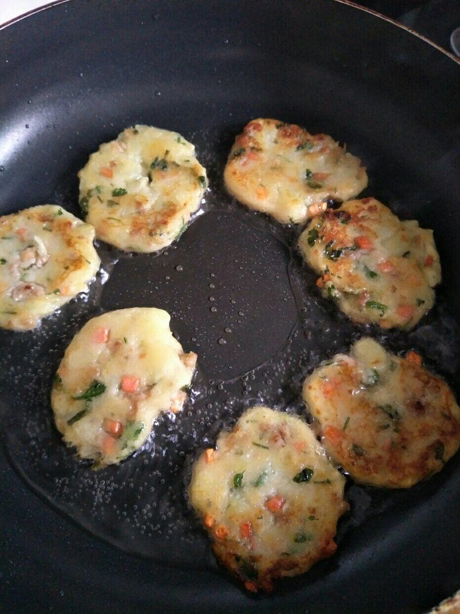 土豆火腿早餐饼