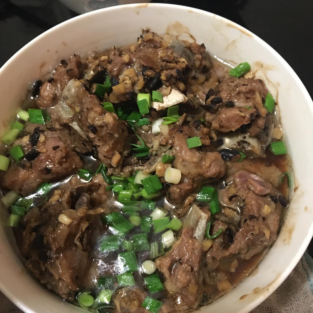 家常菜～豉汁蒸排骨