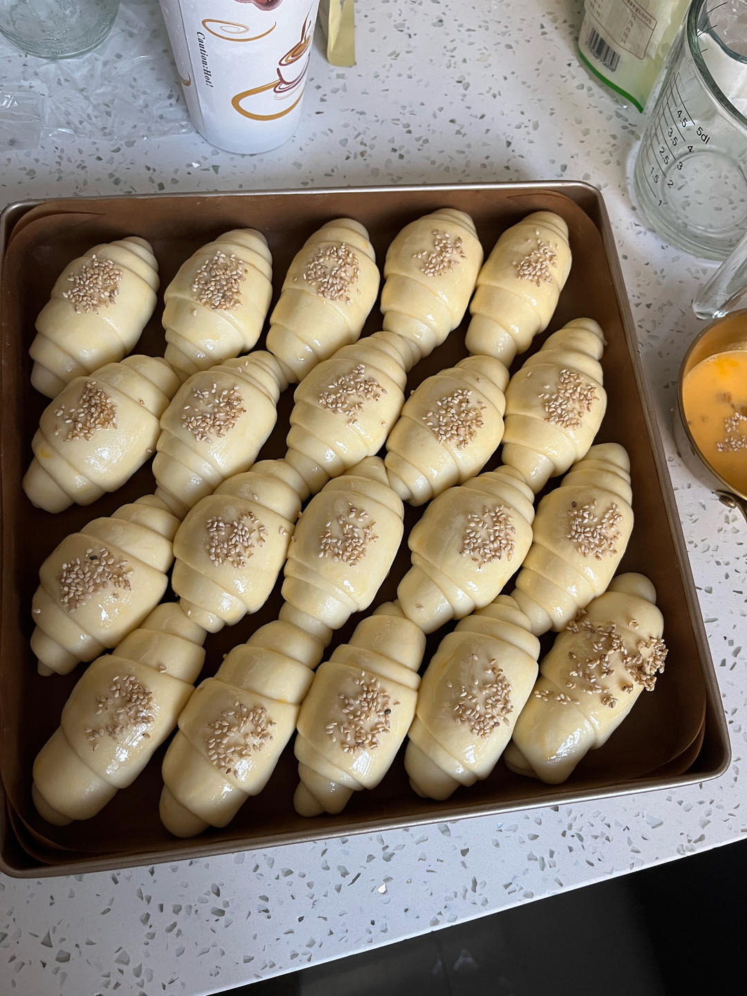 牛奶面包卷（直接法）