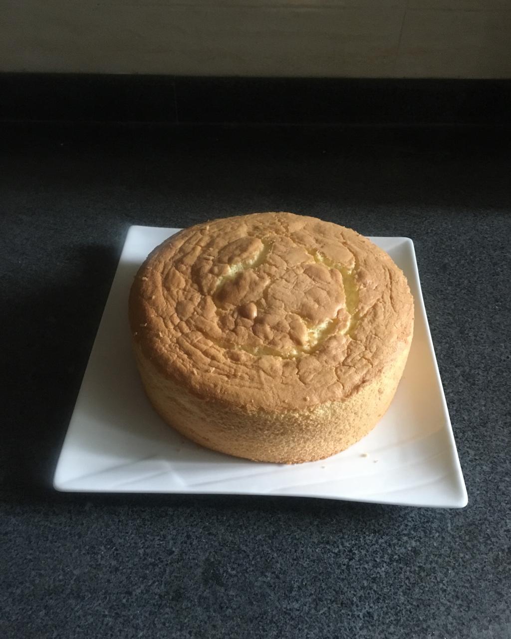 戚风蛋糕（不回缩，裱花打底首选）