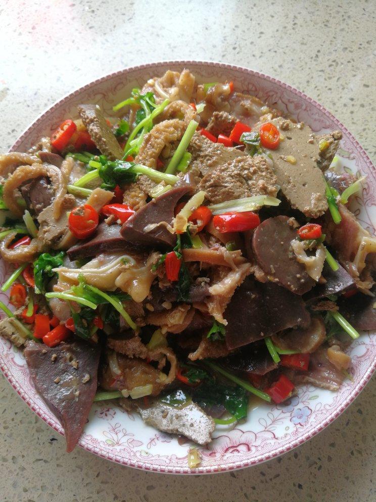 辣炒羊杂～快手下酒菜