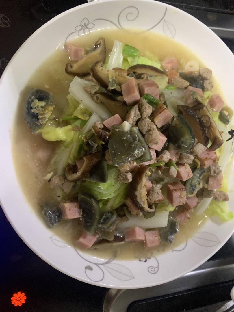 厨师长教你：“上汤大白菜”的家常做法，营养又美味