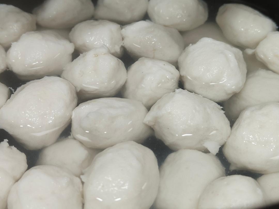纯鱼圆无淀粉添加的做法