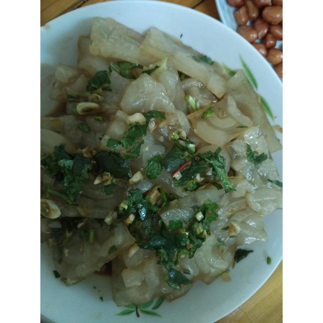 拌皮冻