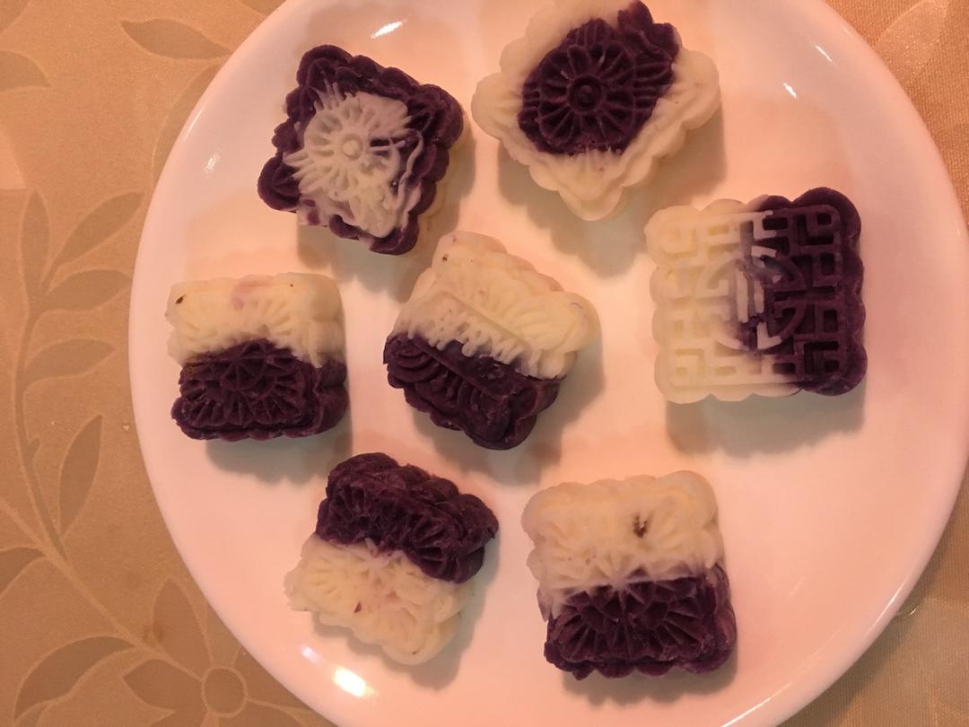紫薯山药糕