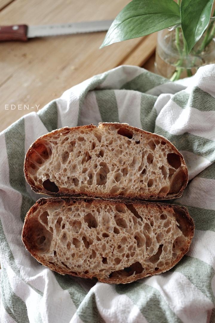 视频教程 天然酵种欧包 基础配方＆制作流程