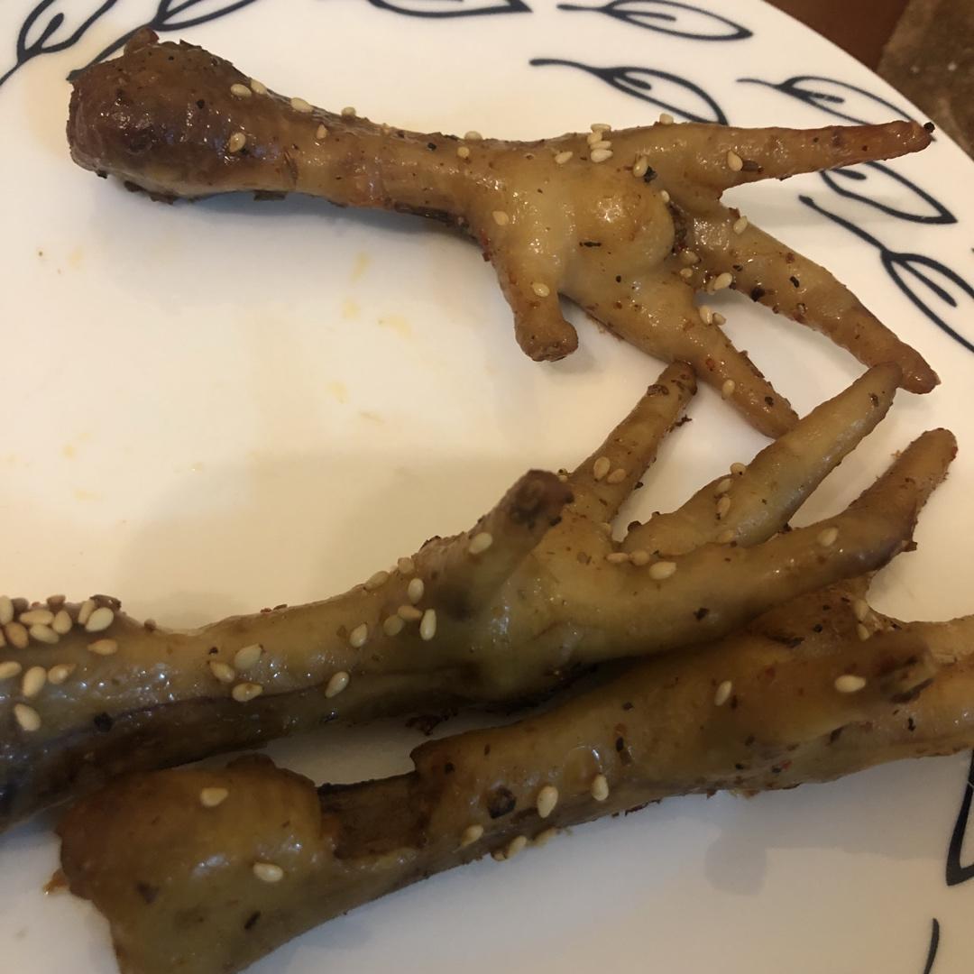 最简单最好吃的㊙️烤箱烤鸡爪