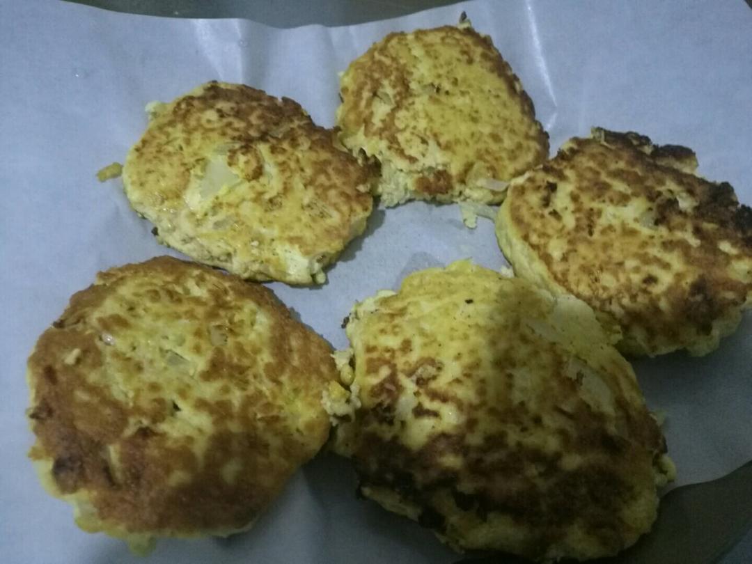 金枪鱼豆腐饼
