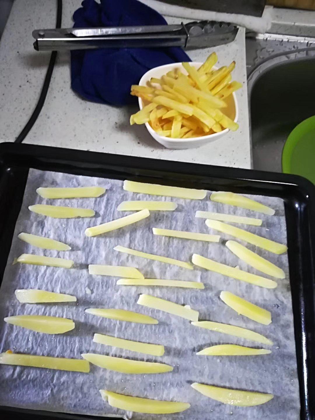 魔笛手烤薯条（烤箱版非油炸）