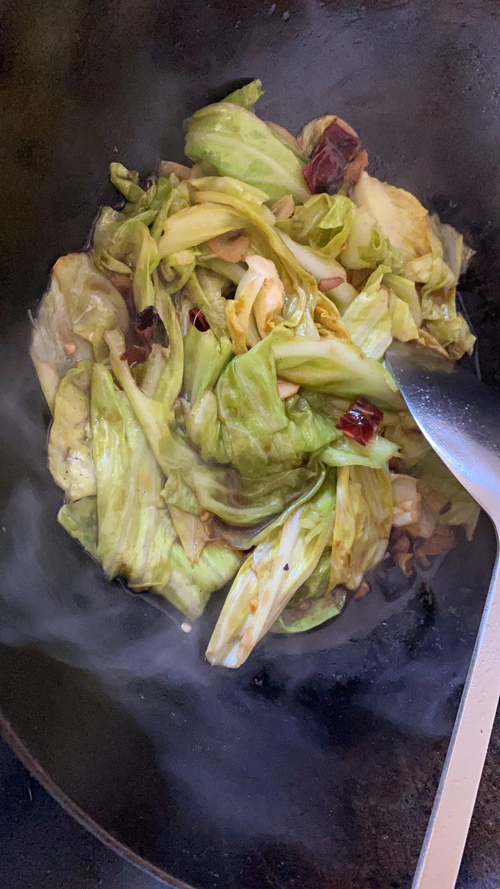 手撕包菜/几分钟搞定