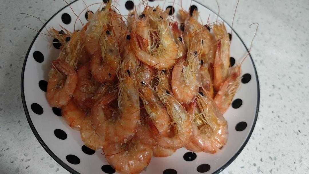 超大超鲜的盐焗🦐虾