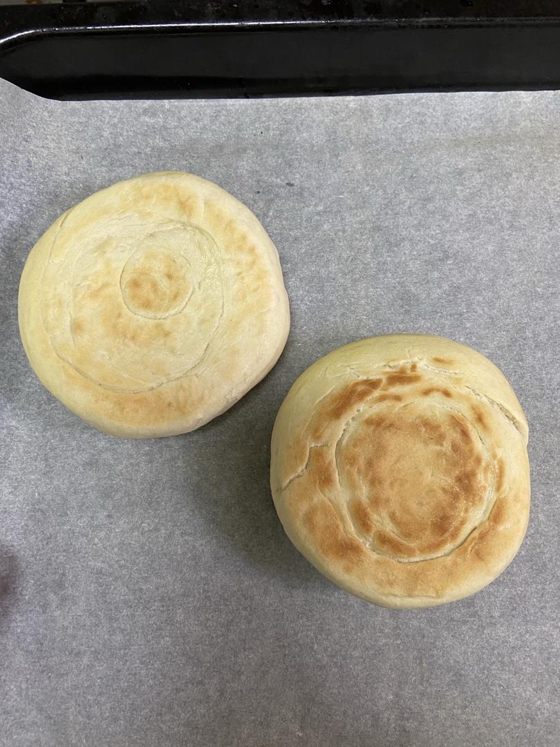 腊汁肉夹馍（烤出白吉馍特殊花纹的方法）