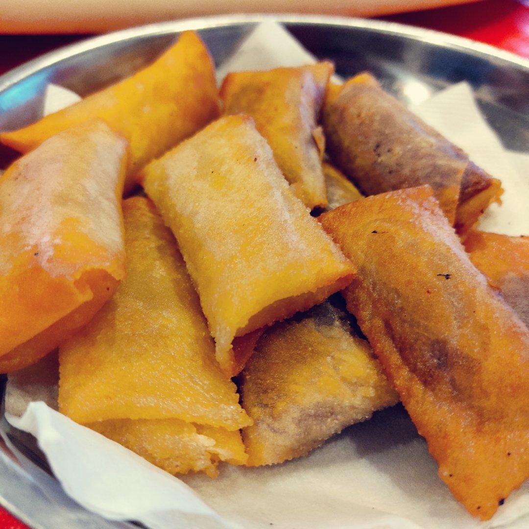麦当劳的简易版苹果派，在家用馄饨皮就能做！