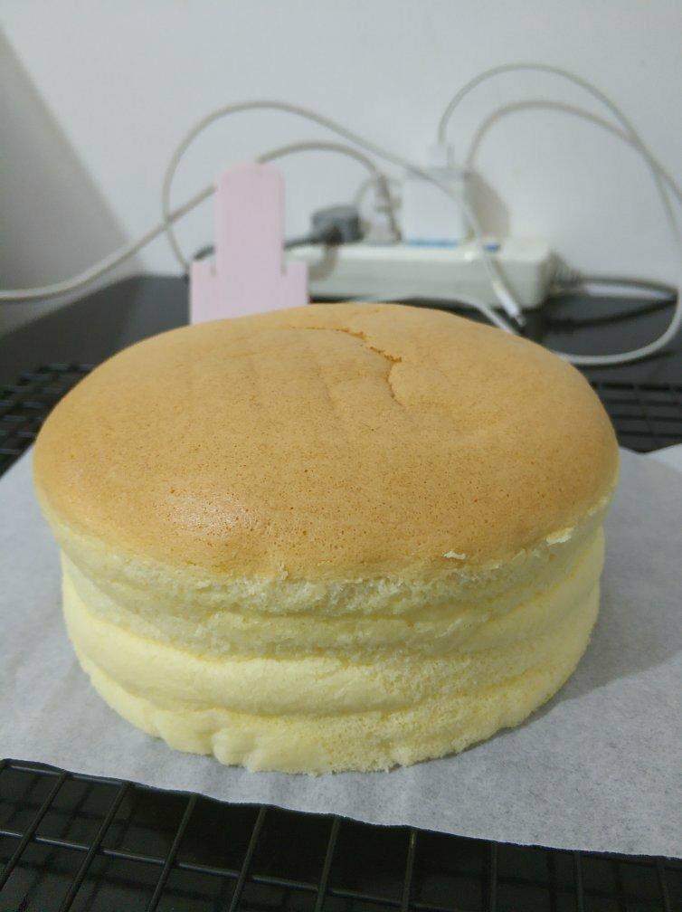 古早味蛋糕....烫面水浴法