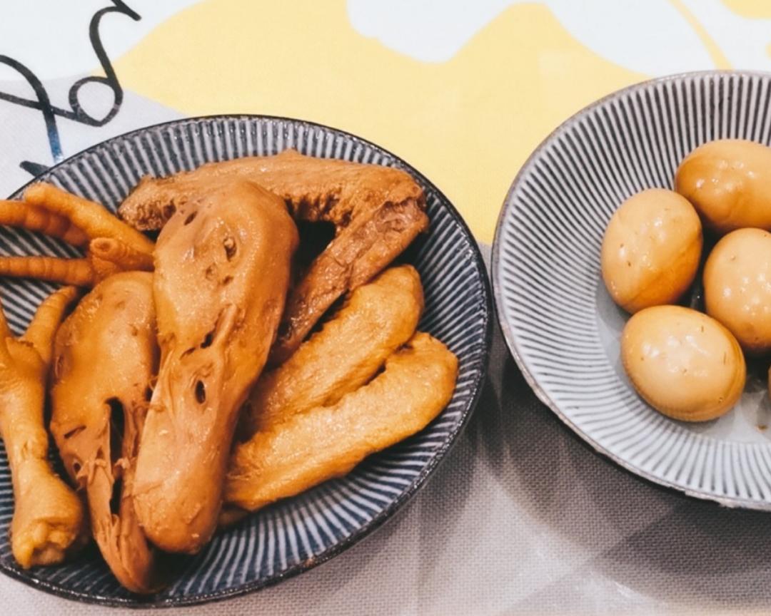 卤鸡鸭家常做法（鸭头鸭翅鸡翅鸡爪）