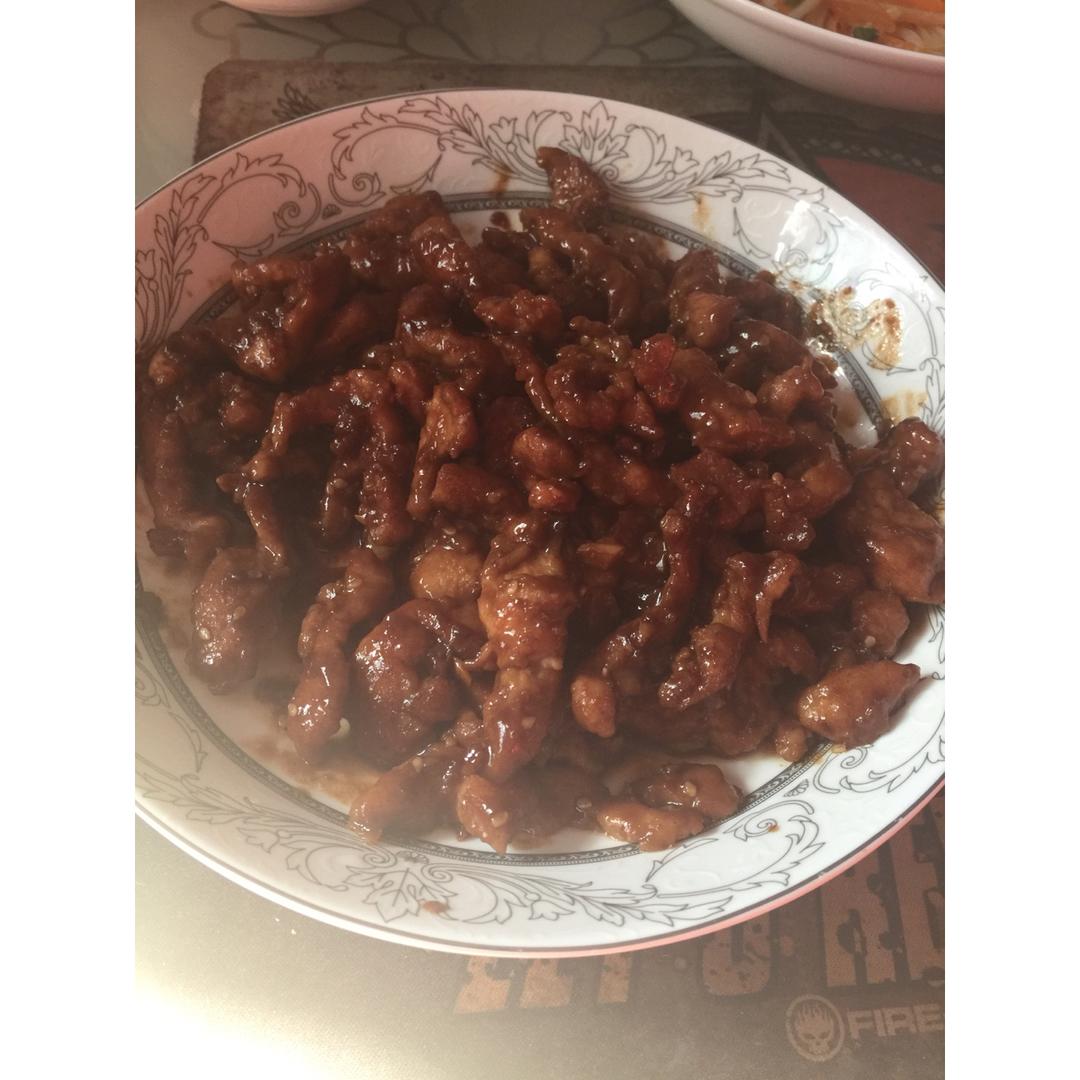 京酱肉丝