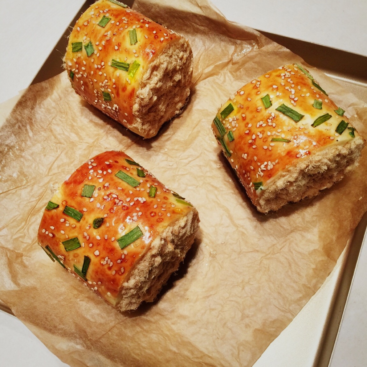 肉松面包