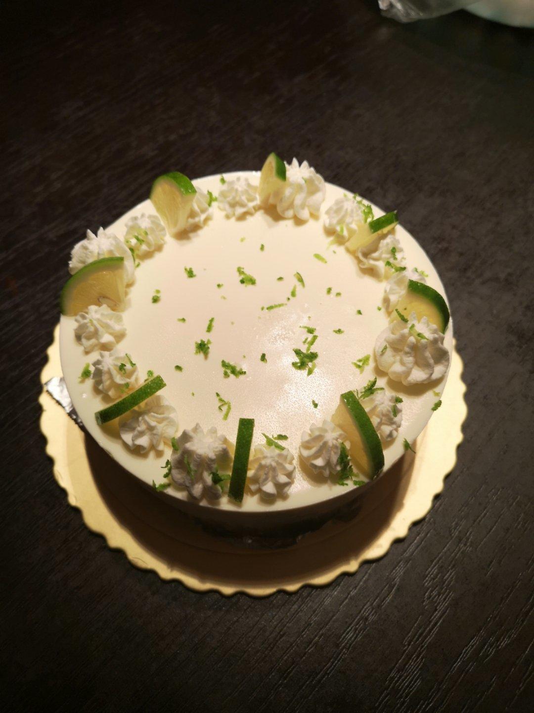 青柠芝士慕斯蛋糕