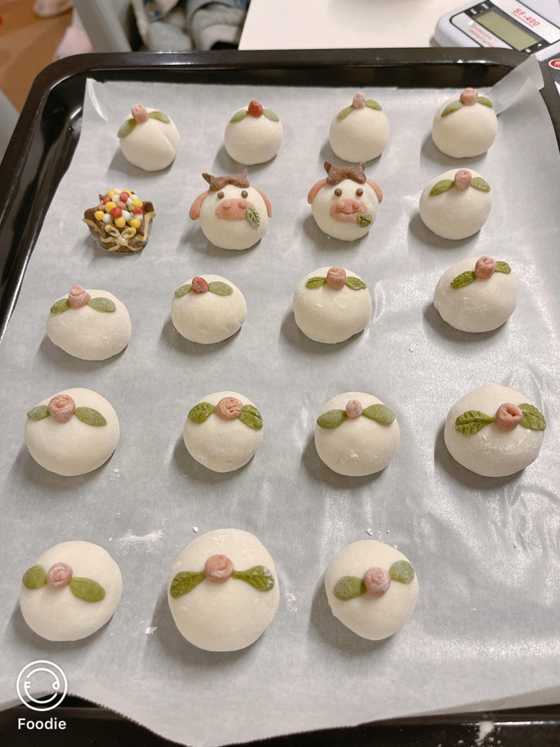 「原创」少女的花样年华❣️奶黄包