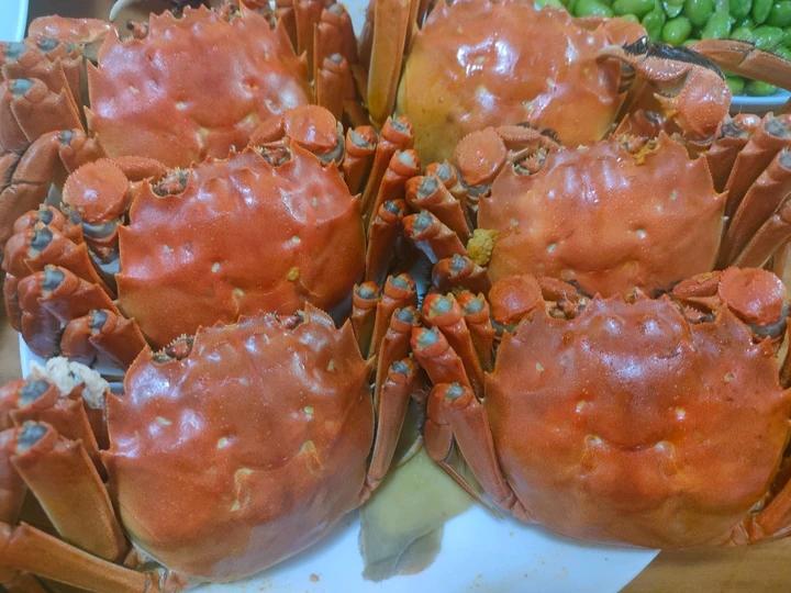 清蒸大闸蟹