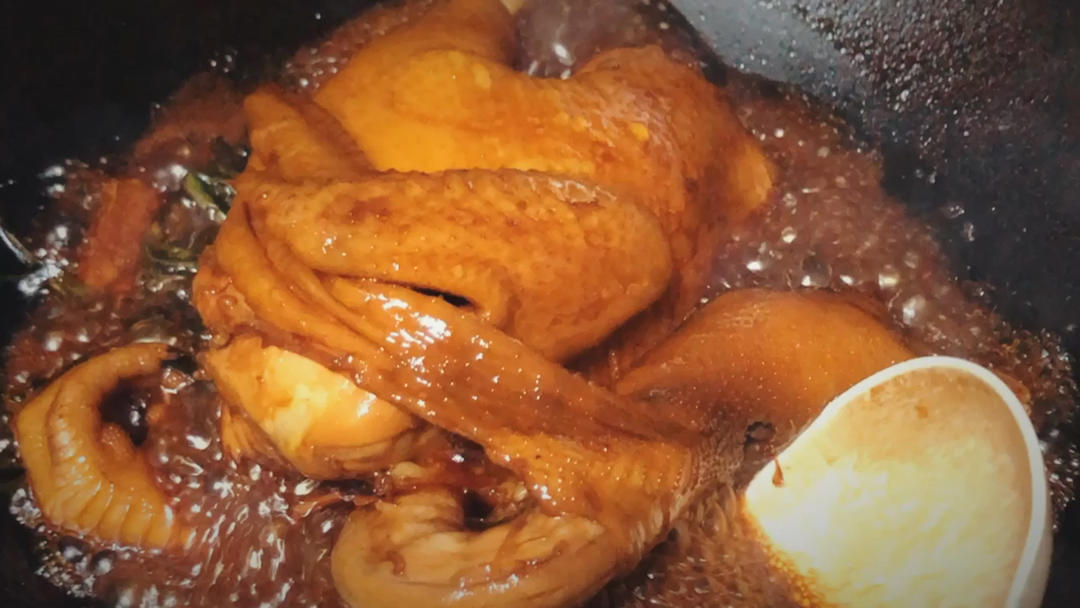 简易版家庭自制豉油鸡