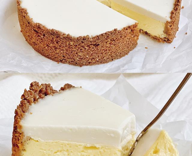 ㊙️🔥慕斯遇上重乳酪‼️好吃到爆双层芝士蛋糕的做法