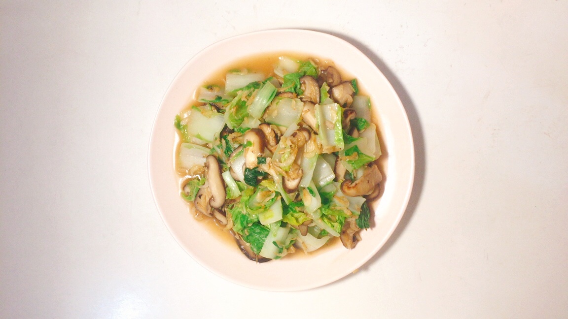 虾皮香菇小白菜