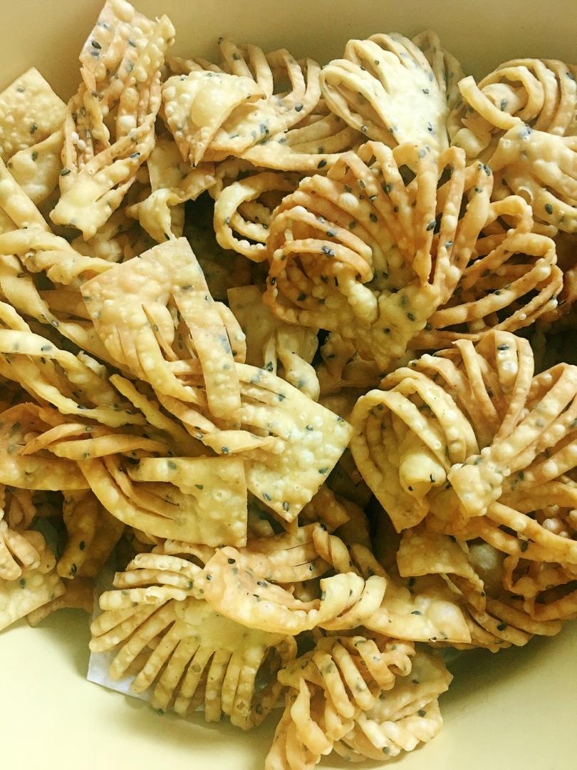 麻叶 排叉 各种翻花炸物