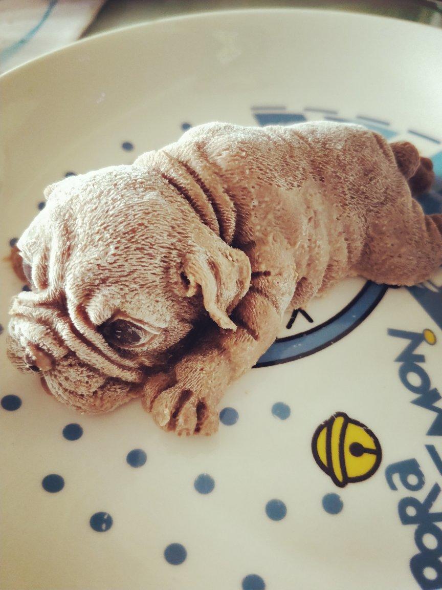 网红沙皮狗慕斯蛋糕