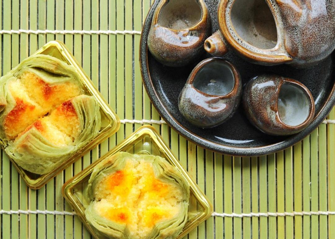 抹茶椰蓉开口酥