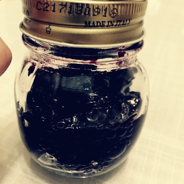 蓝莓果酱～面包机版