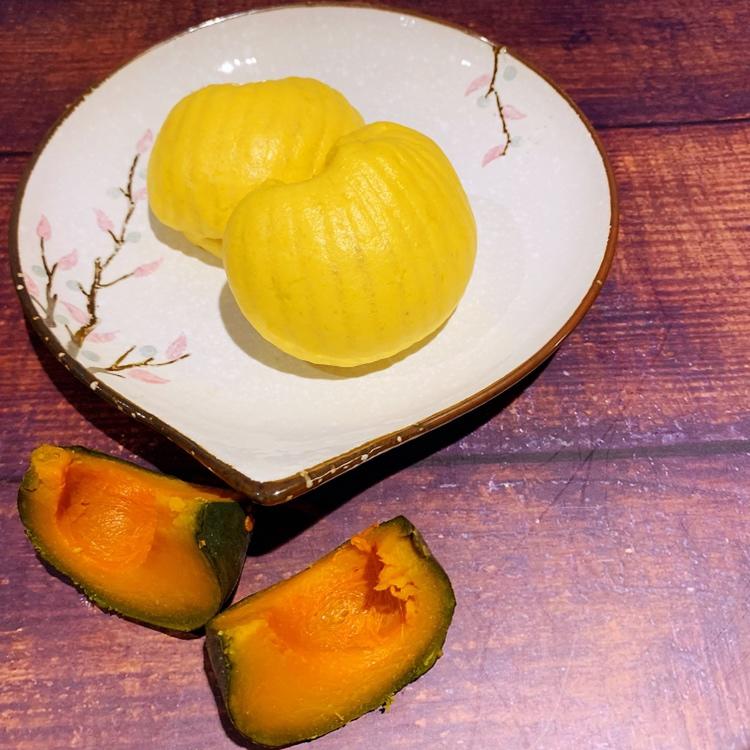 蝶豆花贝壳馒头
