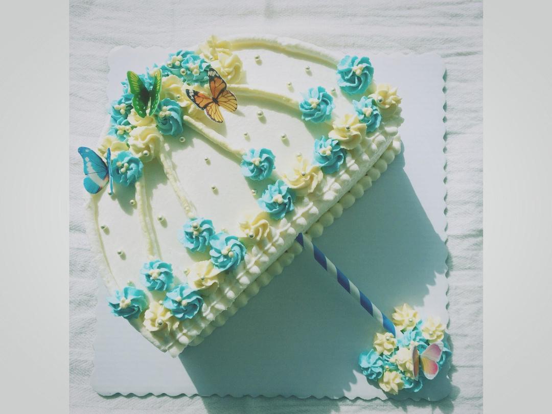 雨伞蛋糕的做法