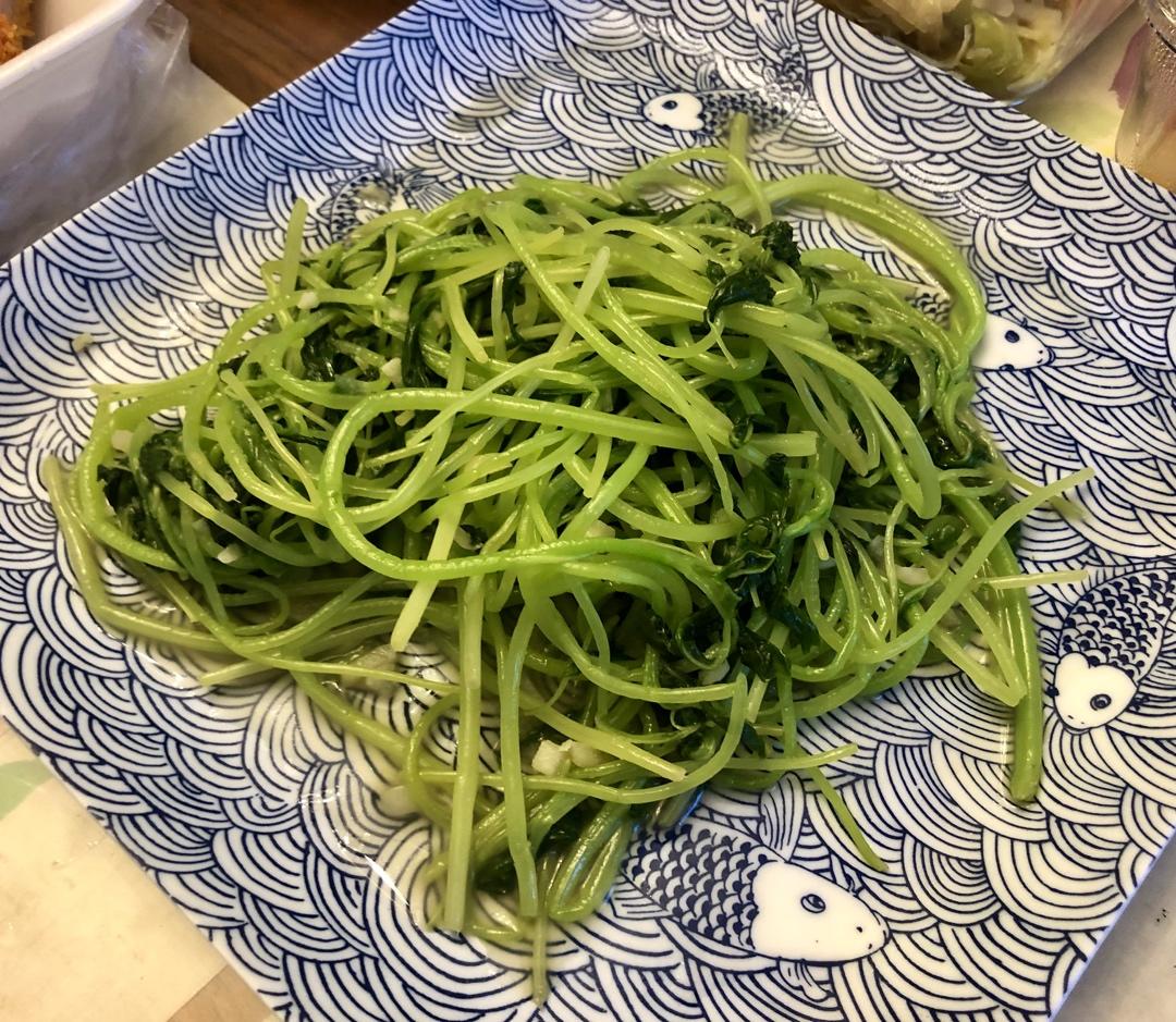 低碳水快手蒜香白米苋（生酮友好）