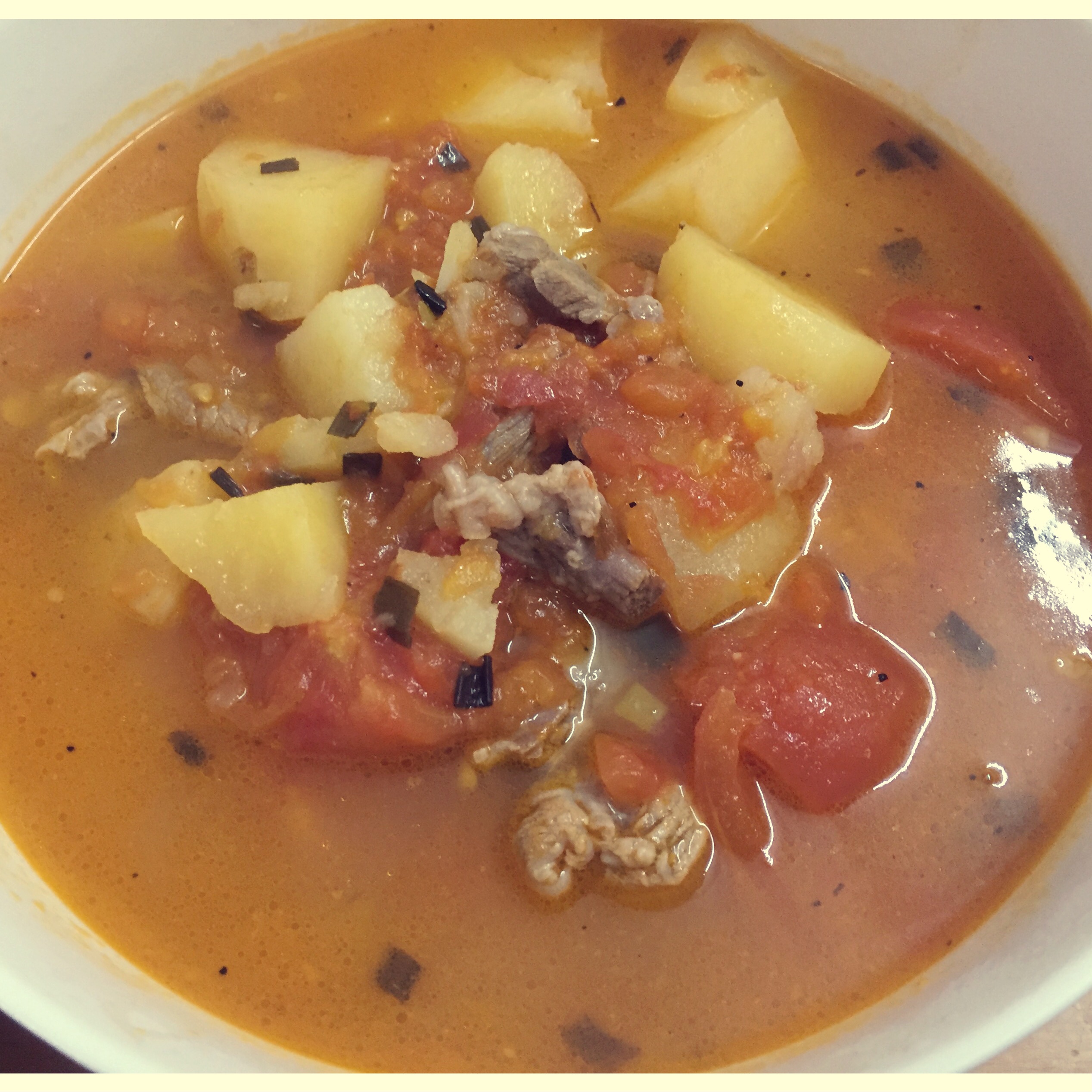 老丁的私房菜-番茄牛腩煲