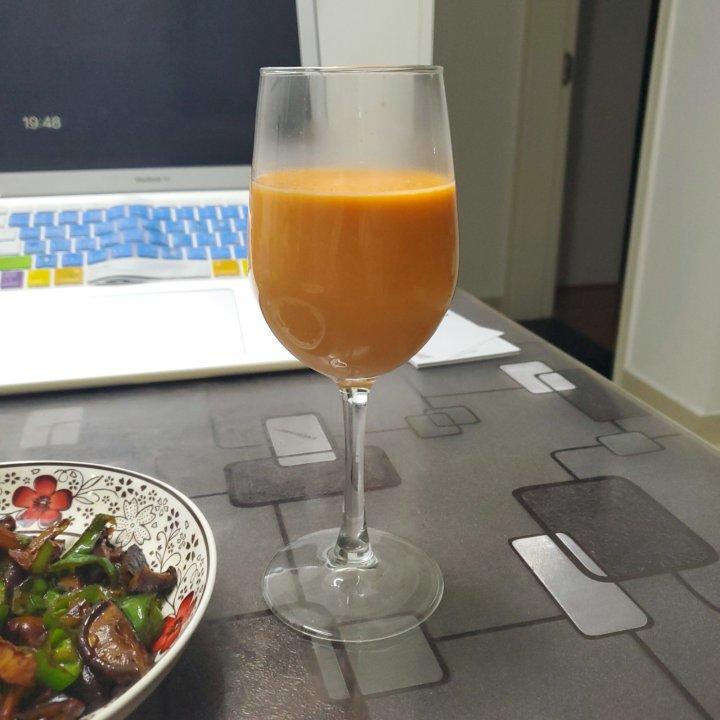 胡萝卜奶昔（好吃到意想不到）