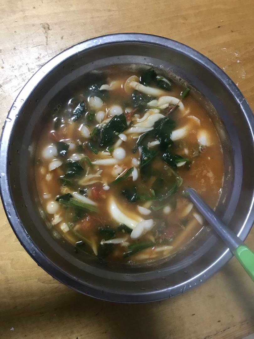 番茄白玉菇汤