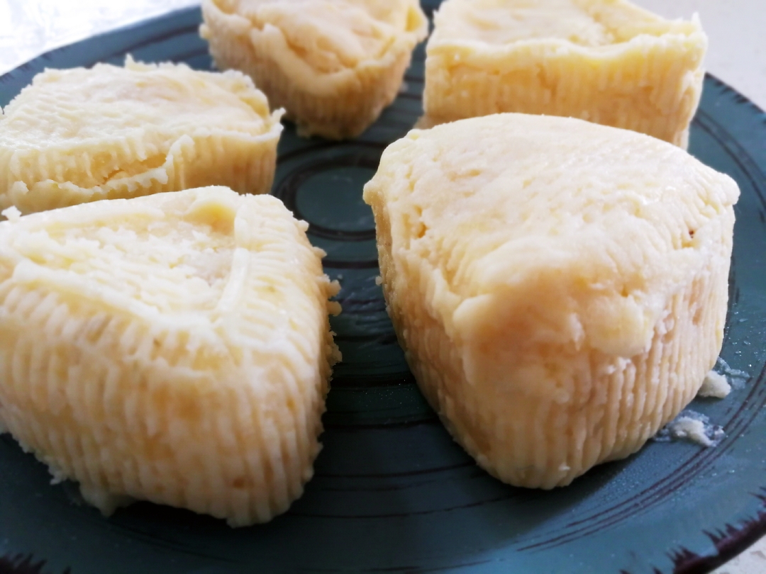 生酮.夏洛特土豆椰子粉奶油奶酪糕的做法