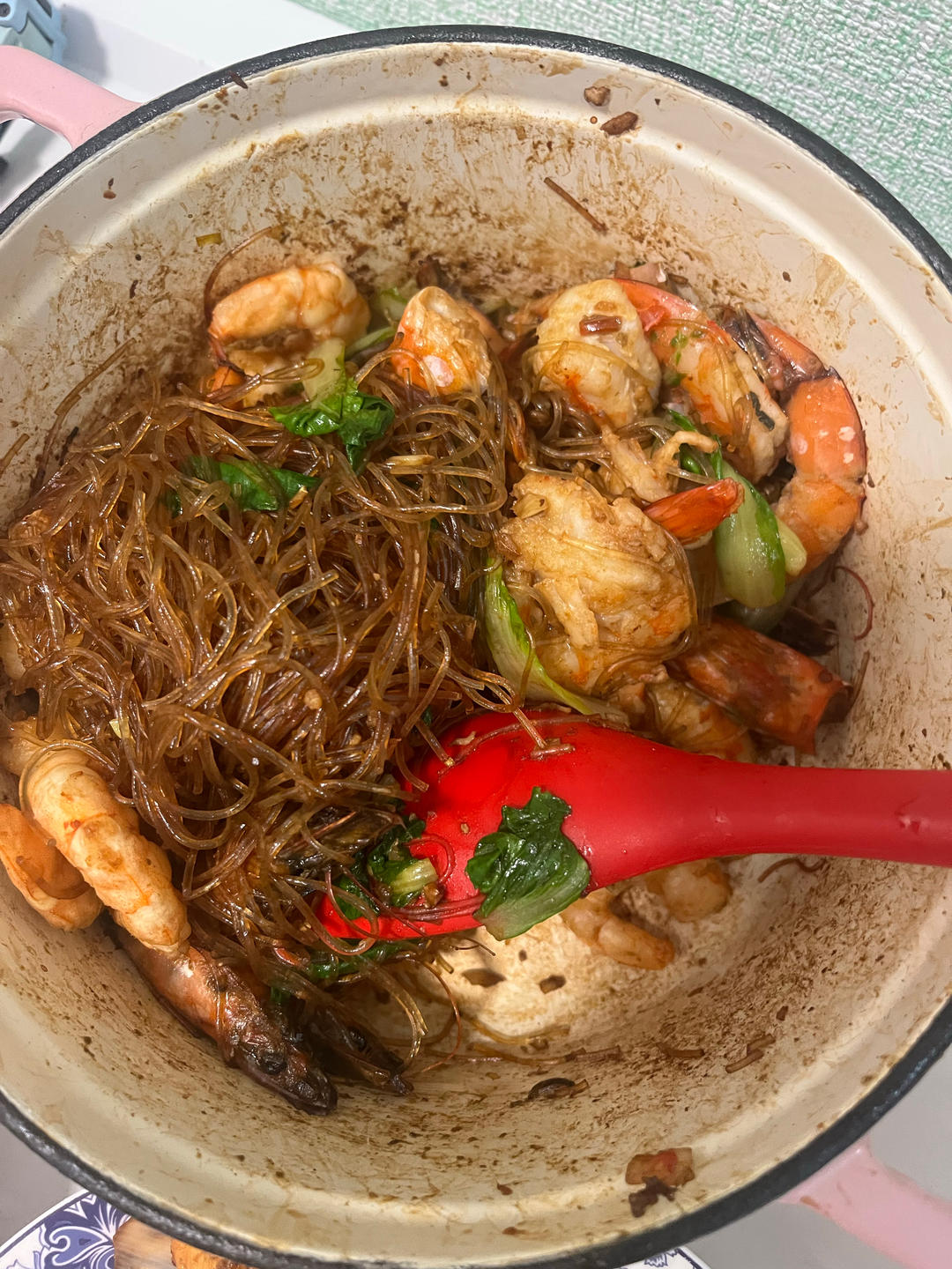 复刻餐厅88一份的海皇粉丝煲，简单又好吃！