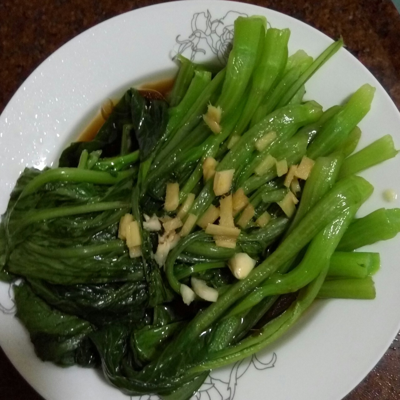 白灼菜心