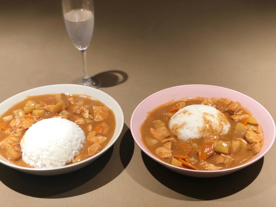 咖喱鸡饭