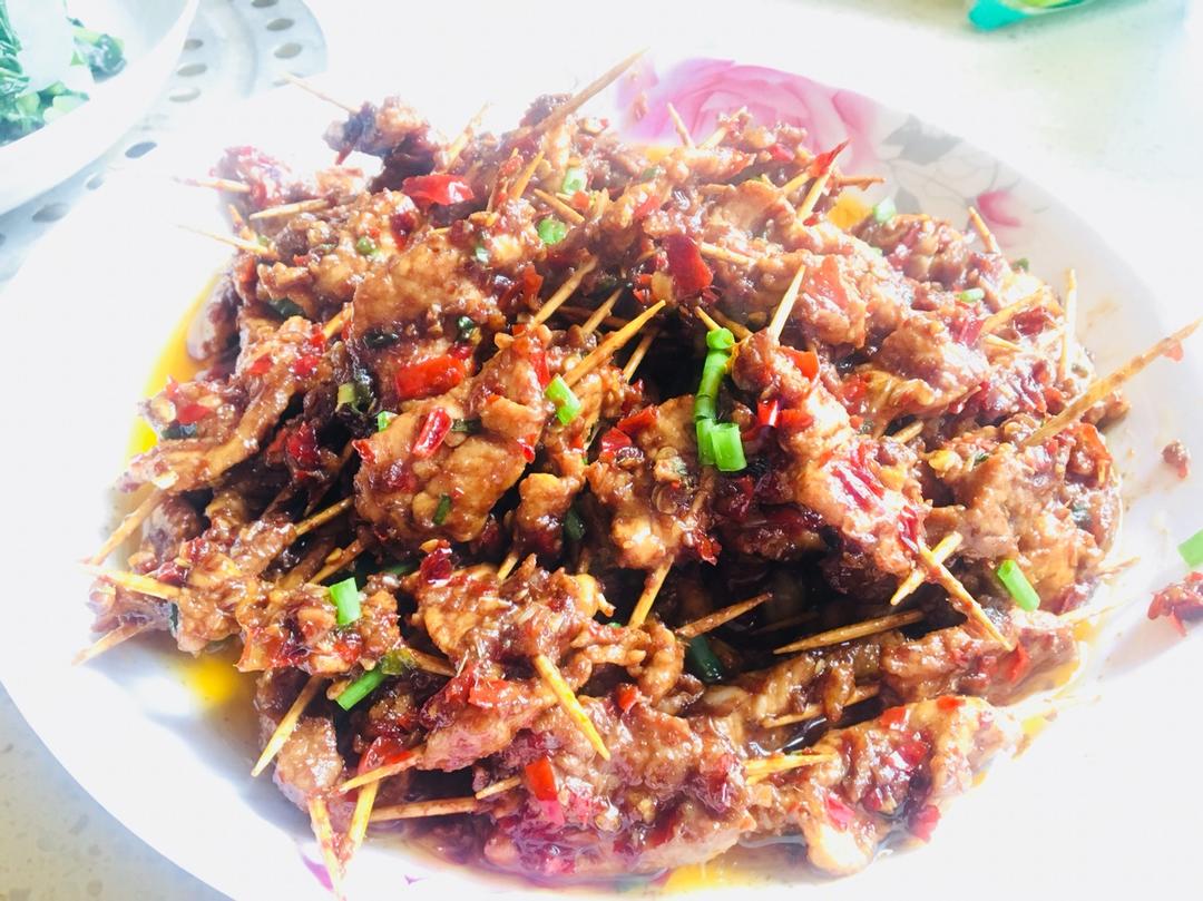 牙签牛肉 道地湖南味