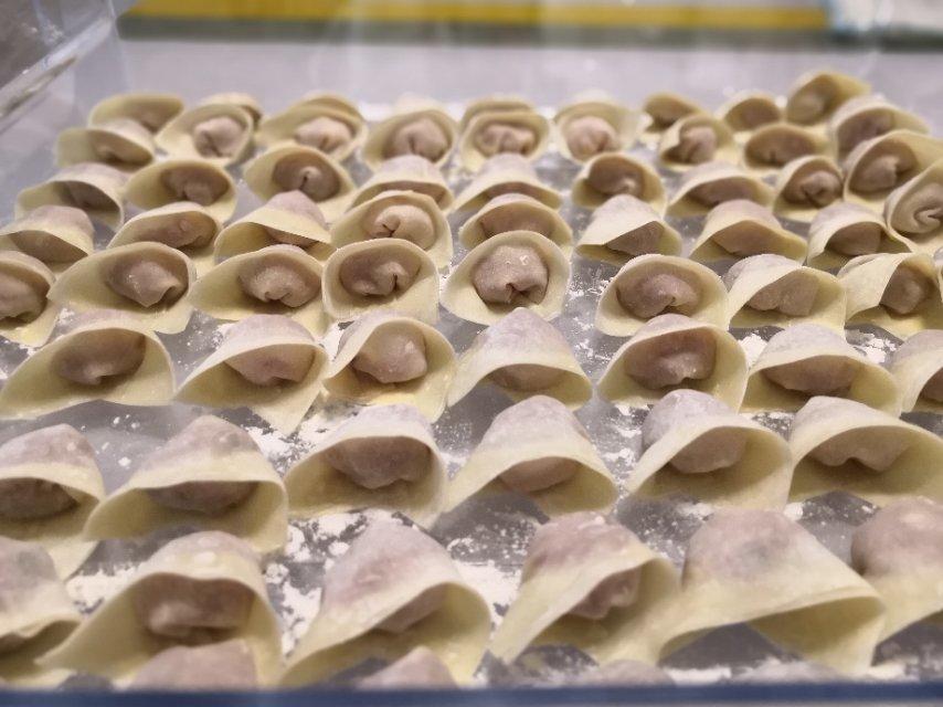 元宝馄饨的包法