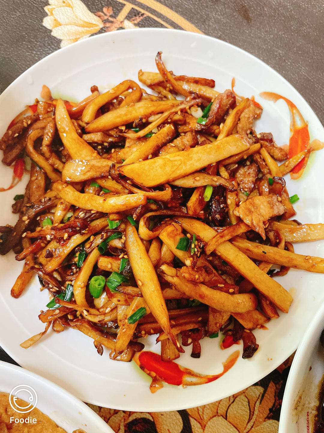 越嚼越香‼️比肉还要好吃👉干煸孜然杏鲍菇